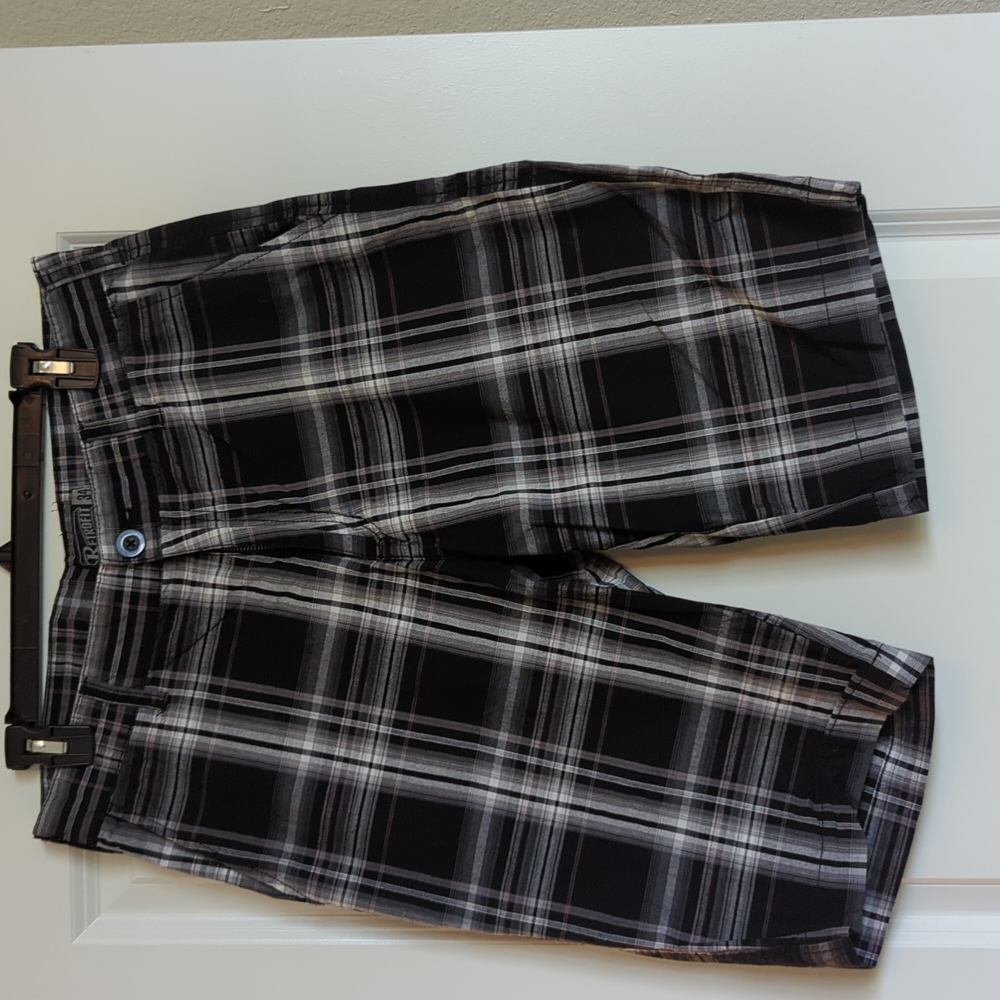 Men's plaid shorts